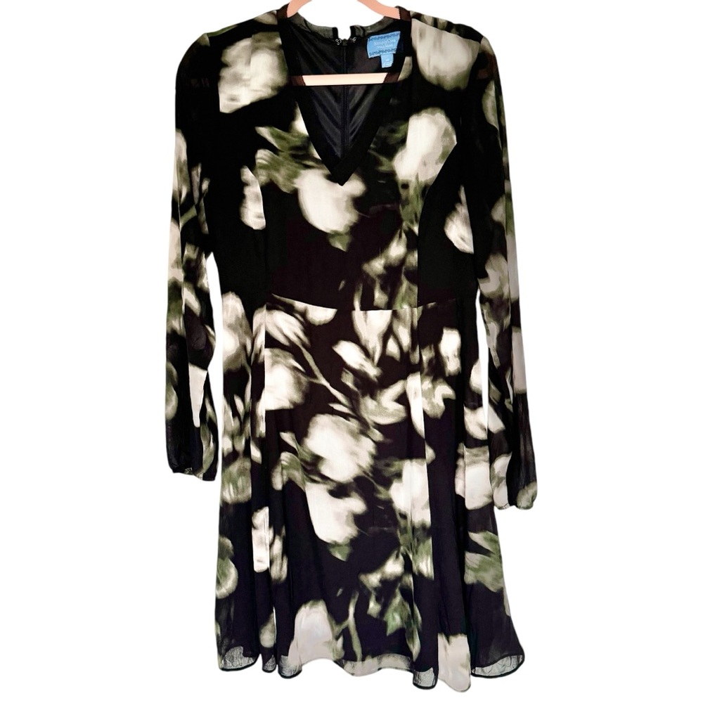 Simply Vera by Vera Wang, Long Sleeve Midi Dress SIZE 10